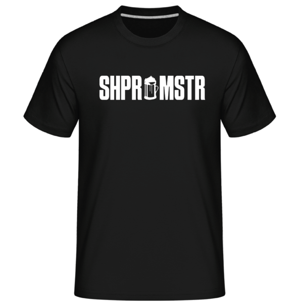 SHPRMSTR Basic Herren T-Shirt, Schwarz