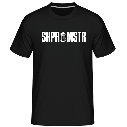 SHPRMSTR Basic Herren T-Shirt, Schwarz